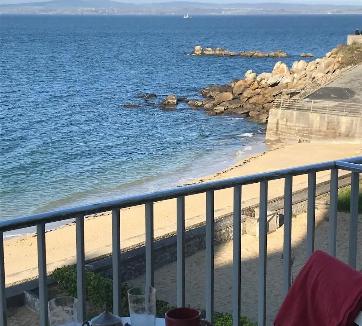 Paradis No Grenze Magnique Vue Mer Douarnenez Lägenhet